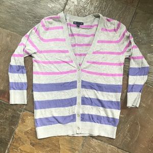 100% Cotton Sweatshirt Cardigan